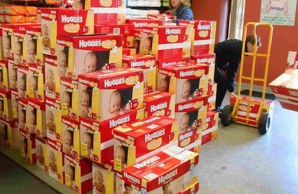 Kimberly-Clark_Huggies donation