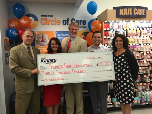 Kinney Wear Red Day fundraiser_Oswego