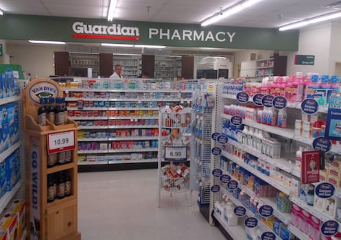 McKesson Canada Guardian Rx area