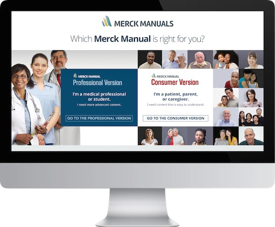 MerckManuals online screenshot