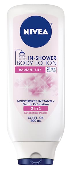 Nivea Radiant Silk In-Shower Body Lotion