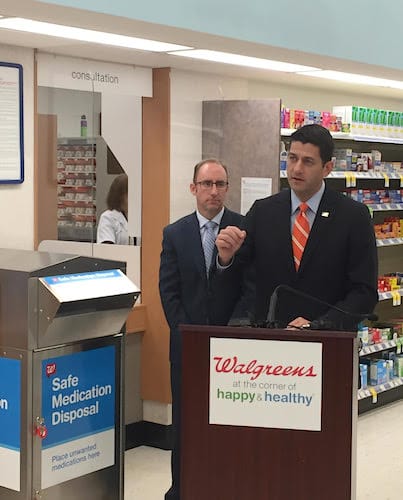 Paul Ryan at Walgreens_Janesville Wis