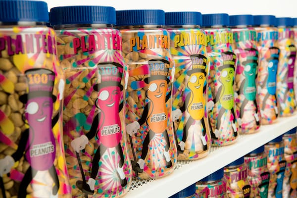 Planters Mr Peanut 100th Limited Edition Jars