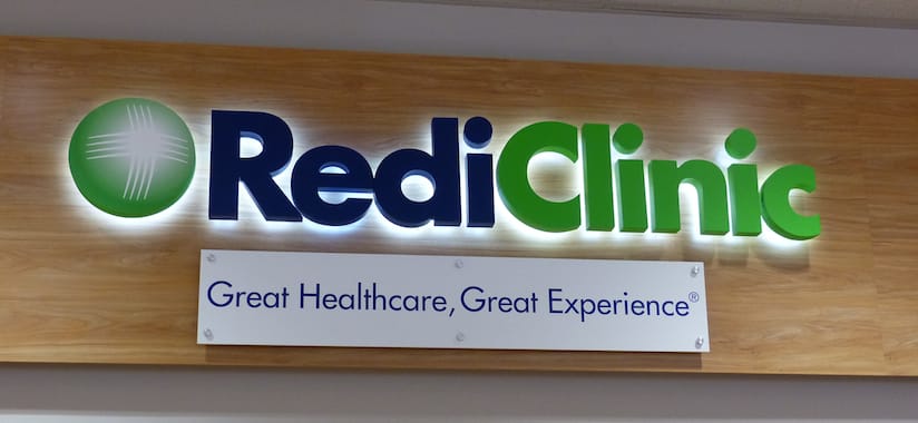 RediClinic sign closeup_featured