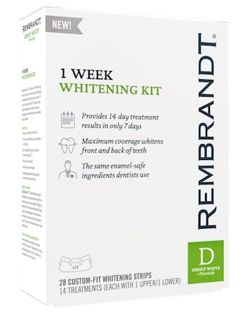 Rembrandt 1 Week Whitening Kit