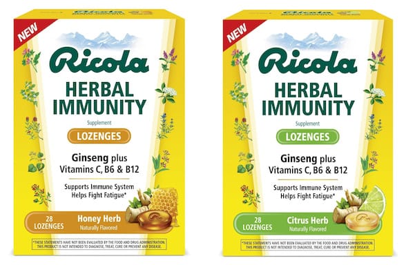 Ricola Herbal Immunity Lozenges