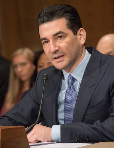 Scott Gottlieb_FDA commissioner