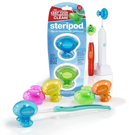 Steripod toothbrush protector