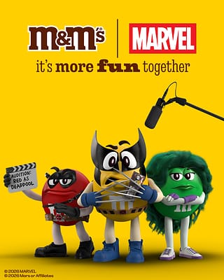 M&M’S and Marvel Unite for a U.S. Collaboration between Two Fan Favorites Across the Marvel Universe and the Candy Aisle