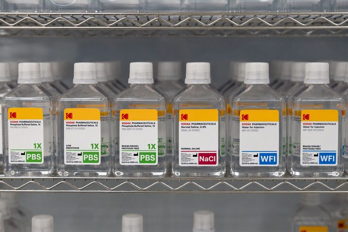 Kodak expands pharmaceutical portfolio with Normal Saline launch, debuts U.S. online store