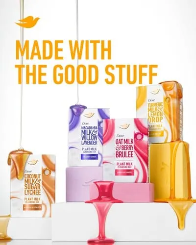 Dove unveils Dove Plant Milk Cleansing Bars