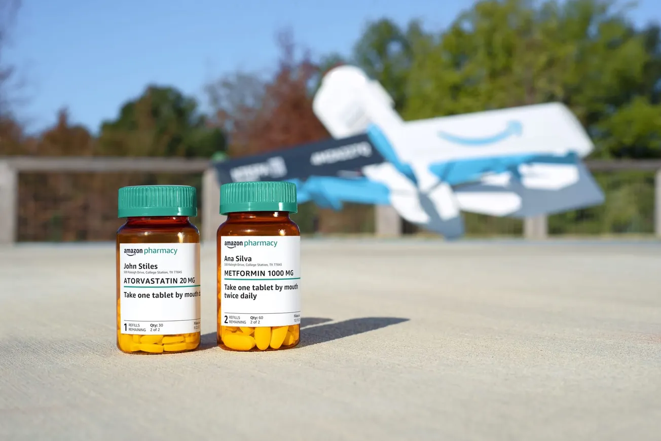 Amazon Pharmacy offers drone delivery