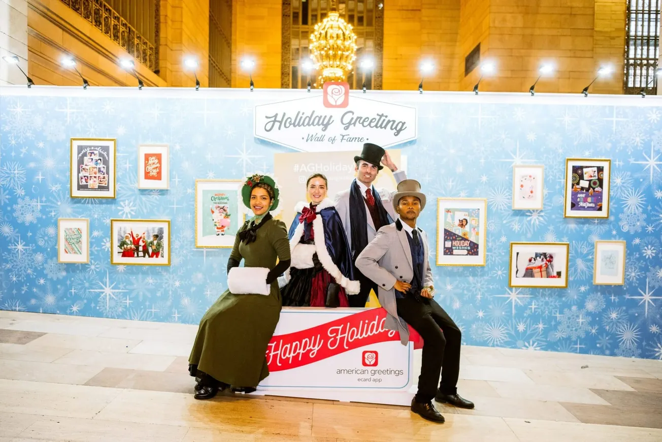 American Greetings spreads joy and cheer at Grand Central Terminal Holiday Fair