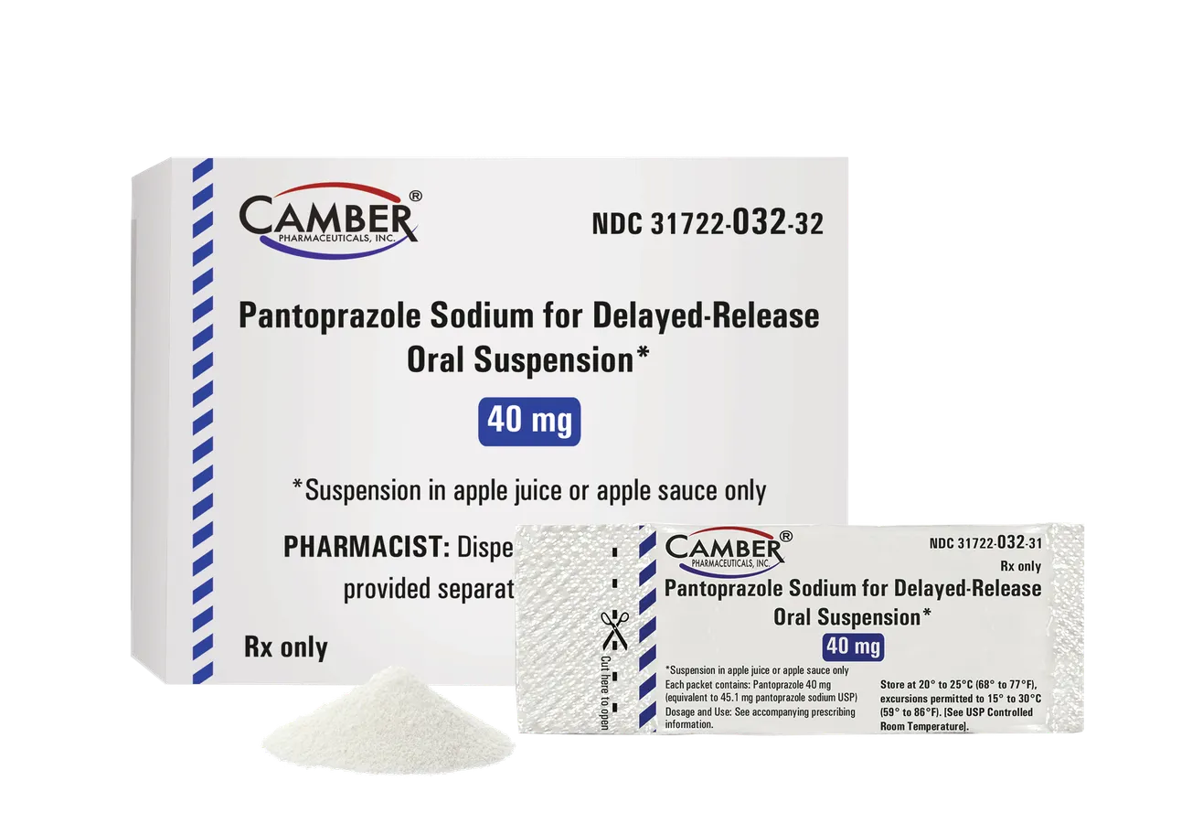Camber Pharmaceuticals launches generic Protonix