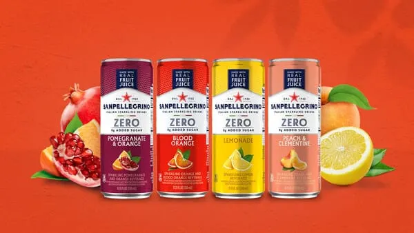 Sanpellegrino unveils zero grams added sugar Italian sparkling drinks
