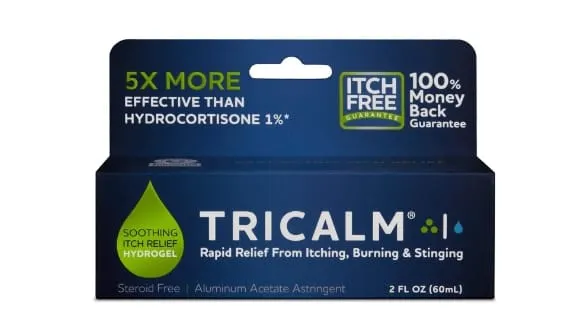 Study: TriCalm provides superior itch relief