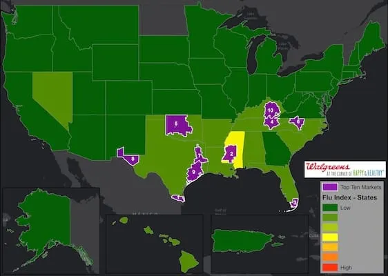 Walgreens sharpens Flu Index tool