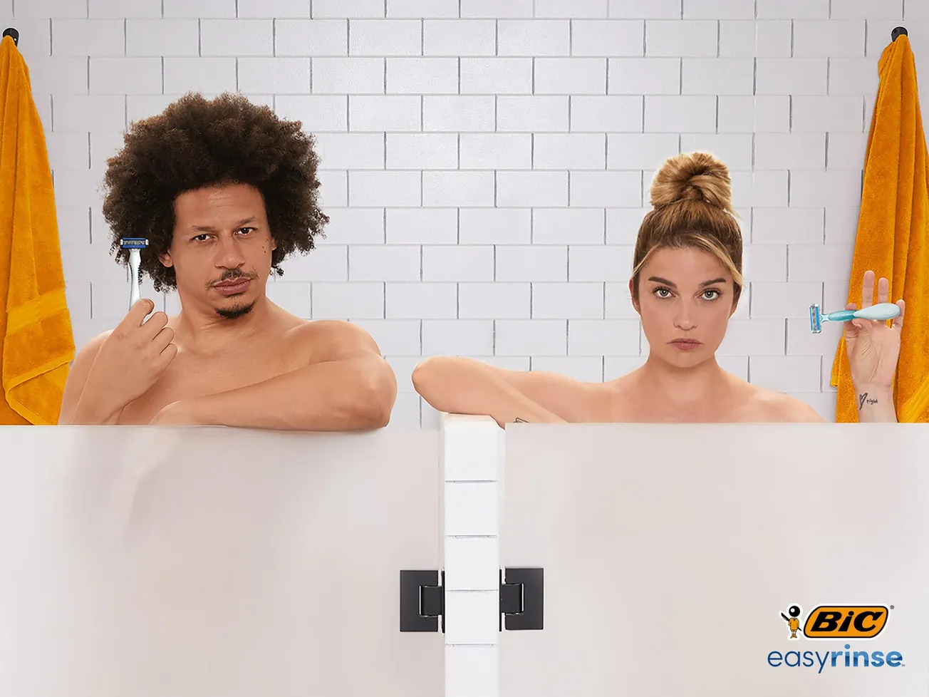 BIC teams with Eric Andre and Annie Murphy to launch BIC EasyRinse Razor