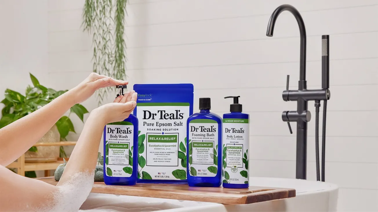 Dr Teal’s unveils first-ever packaging redesign