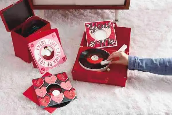 Hallmark puts new spin on Valentine’s with vinyl record cards