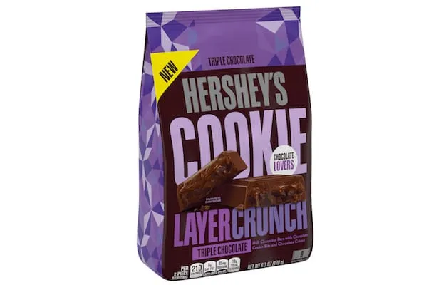 Hershey debuts new Cookie Layer Crunch flavor