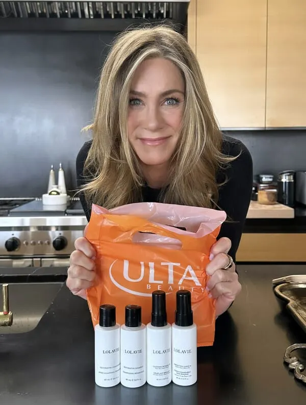 Jennifer Aniston’s hair care brand LolaVie announces first retail partnership with Ulta Beauty