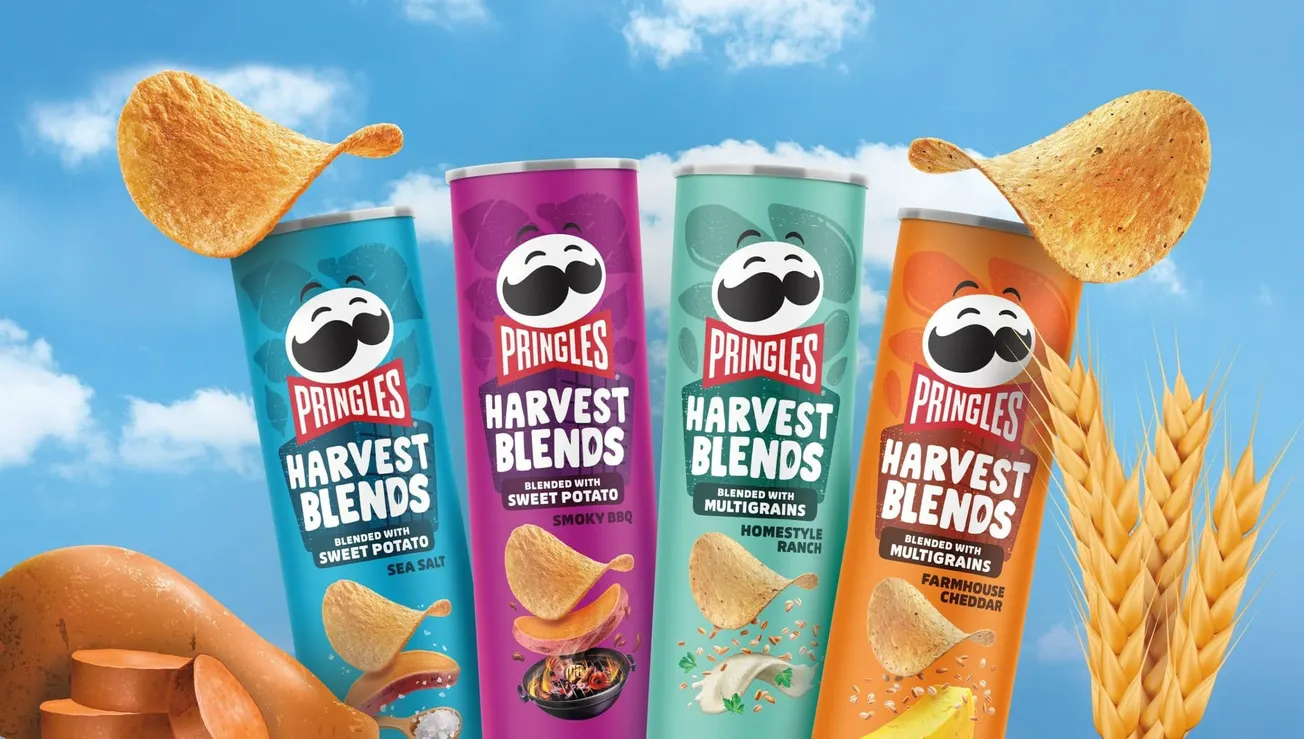 Pringles unveils Harvest Blends