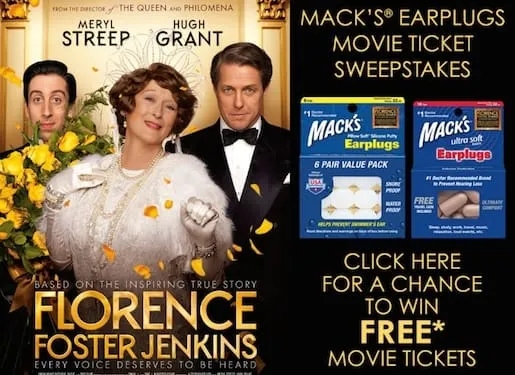 Mack’s Earplugs promo ties to Streep’s new movie