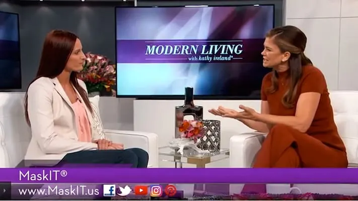 MaskIT CEO appears on ‘Modern Living with Kathy Ireland’