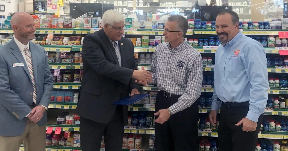 Congressman Gibbs discusses DIR, celebrates Discount Drug Mart’s 50th