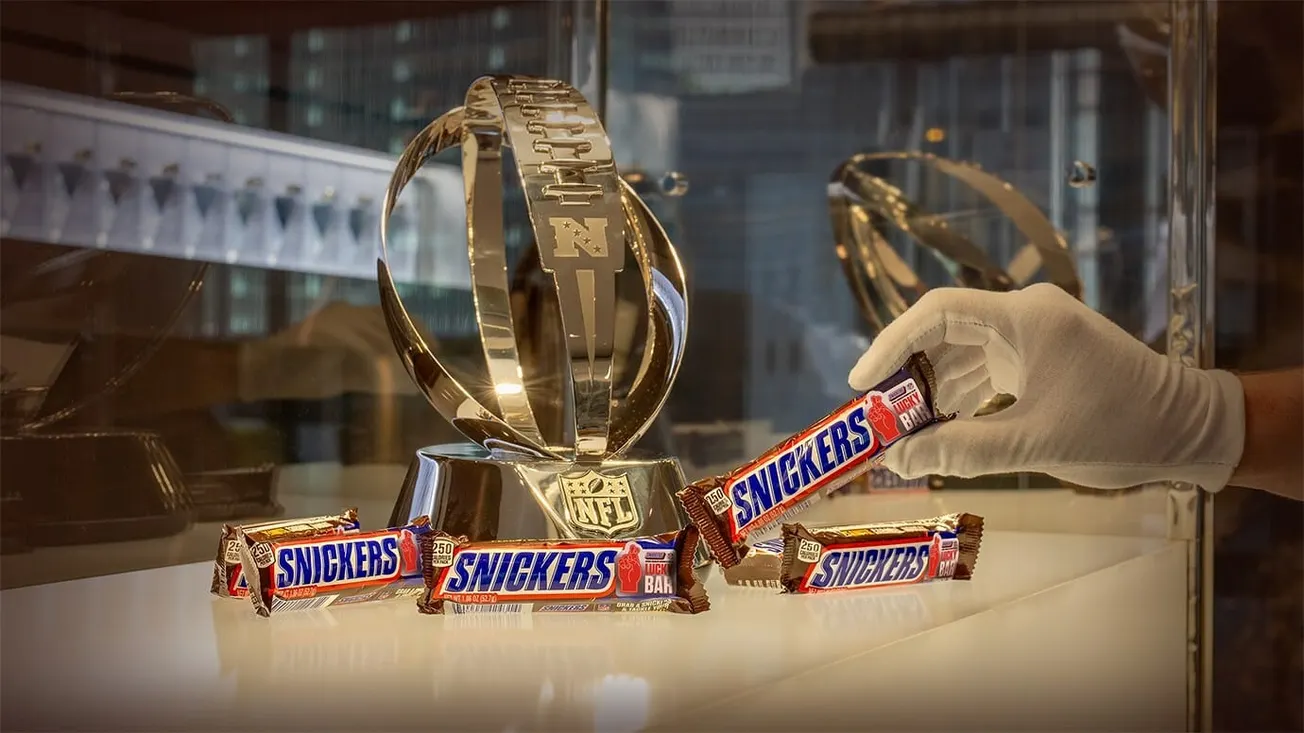 SNICKERS is helping football fans add a little luck to their season