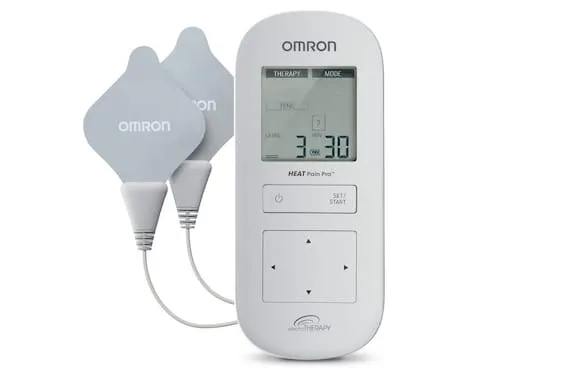 Omron device combines TENS, heat to ease pain
