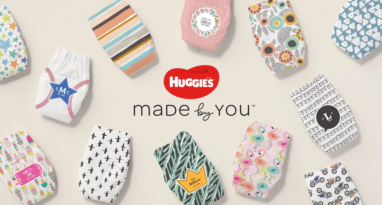 Huggies unwraps its first-ever personalized diaper