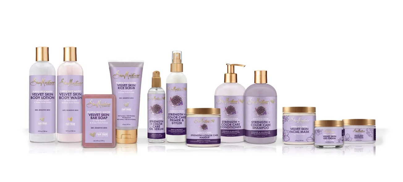 SheaMoisture rolls out Purple Rice Water collection