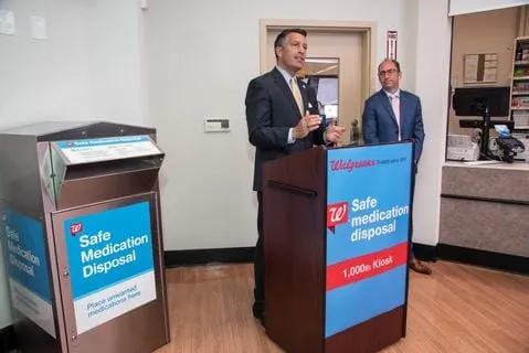 Walgreens reports 1,000 safe medication disposal kiosks nationwide
