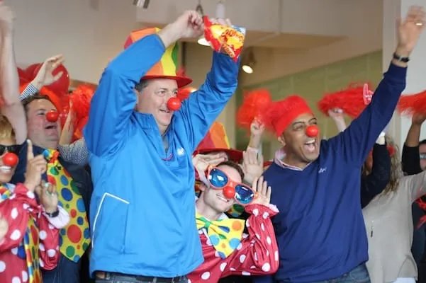 Wrigley dons red nose for Walgreens challenge