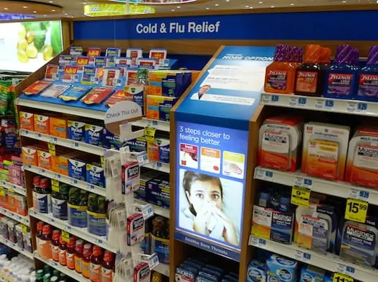 Surge in flu lifts sales of OTCs and related products