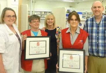 Fruth Pharmacy issues Red Vest Award