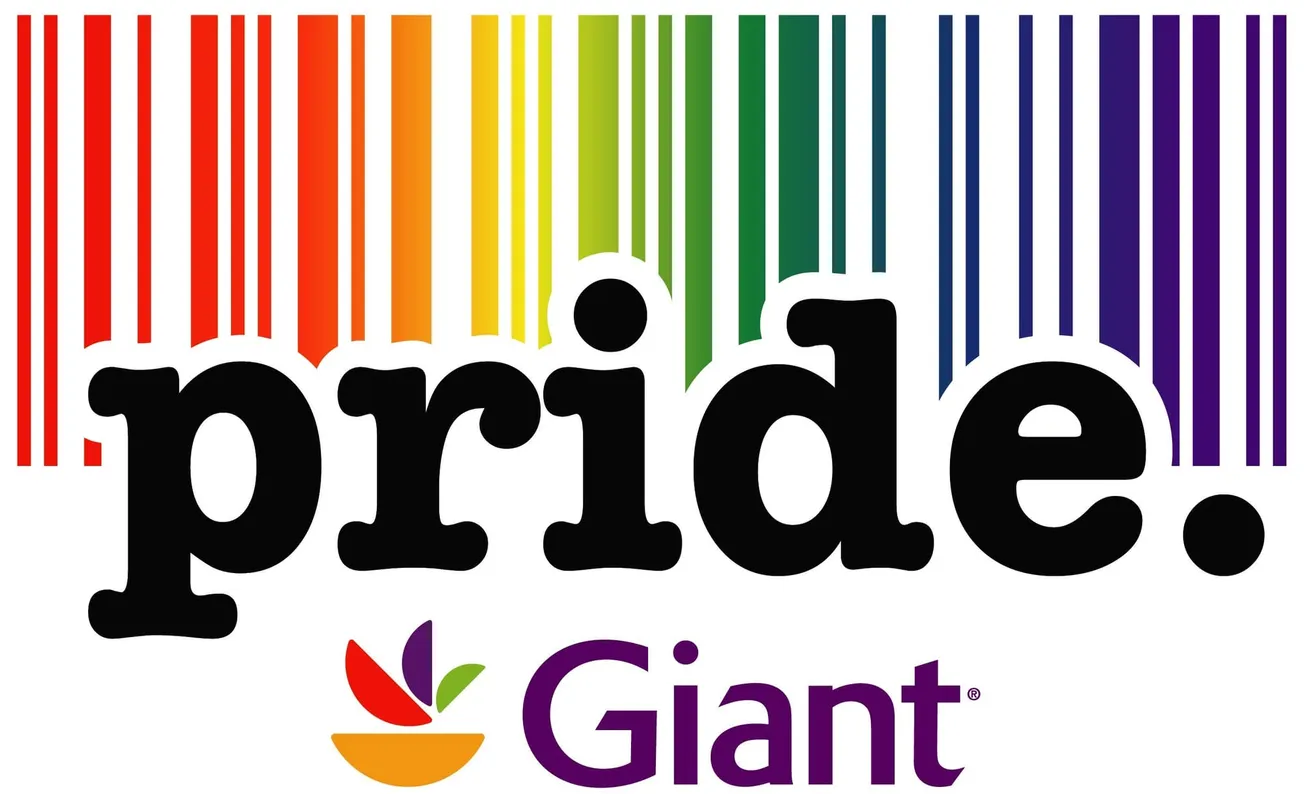Giant Food unveils new rainbow logo for Pride Month