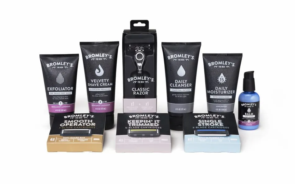 Kroger intros Bromley’s shaving and grooming collection for men