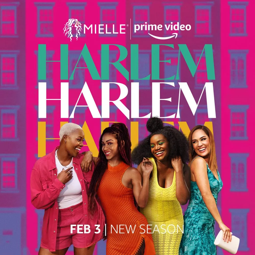 Mielle teams up with Amazon Original Series Harlem on Prime