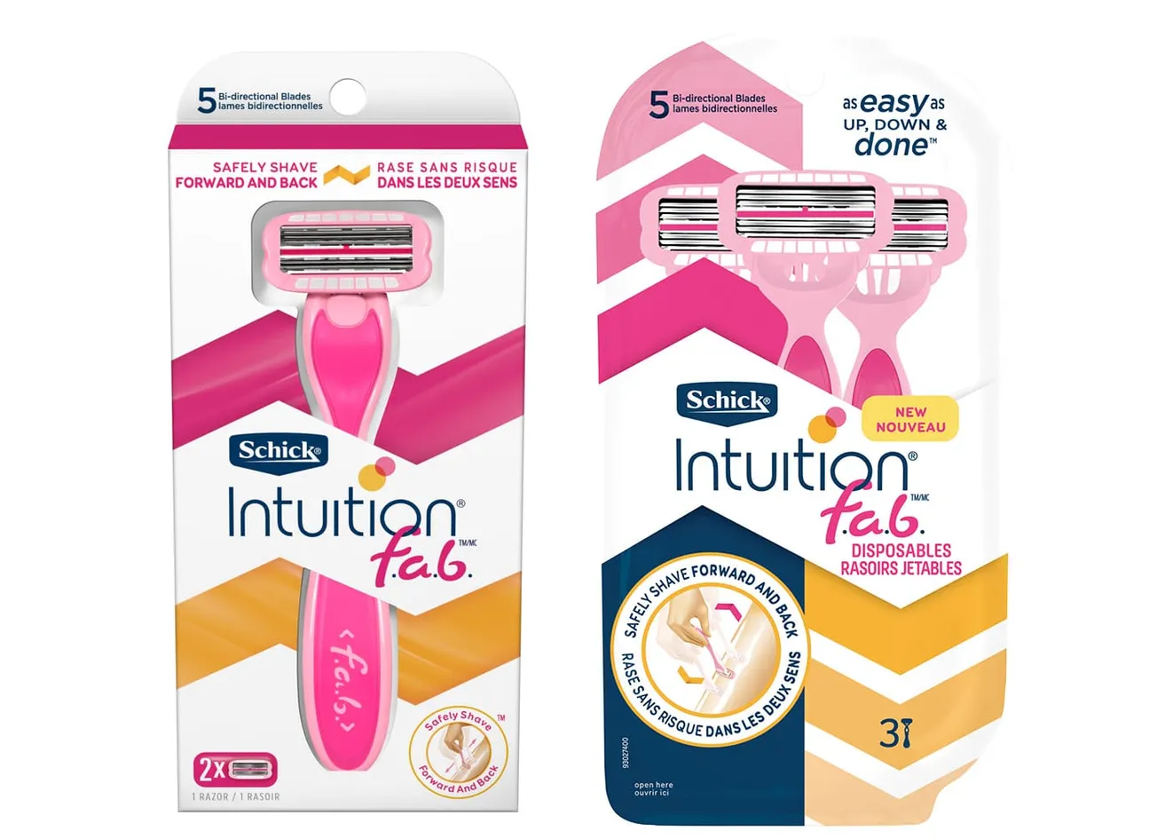Schick Intuition f.a.b. intros content series