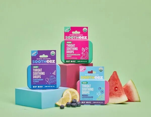 Throat drops that don't suck: Sootheez throat lozenges
