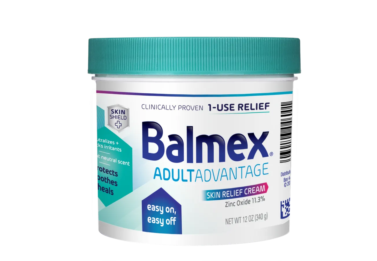 Balmex AdultAdvantage offers relief for varied skin conditions