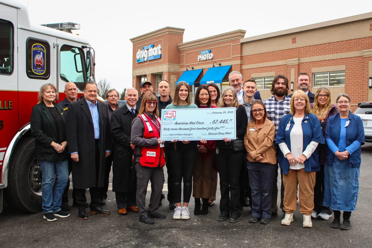 Discount Drug Mart customers raise over $68,000 for California wildfire victims