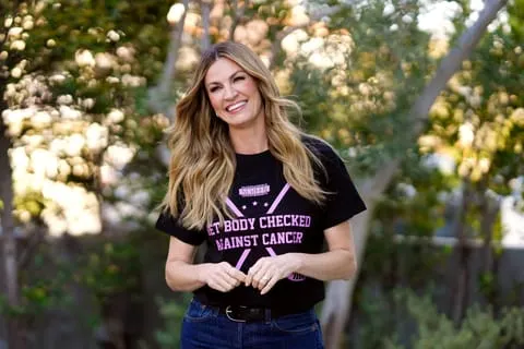 AstraZeneca and Erin Andrews team up to inspire fans to Get Body Checked Against Cancer
