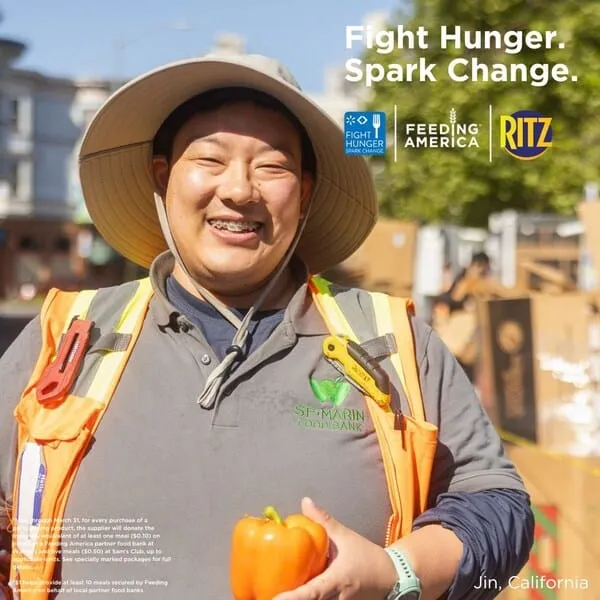 RITZ teams with Feeding America and Walmart to fight hunger