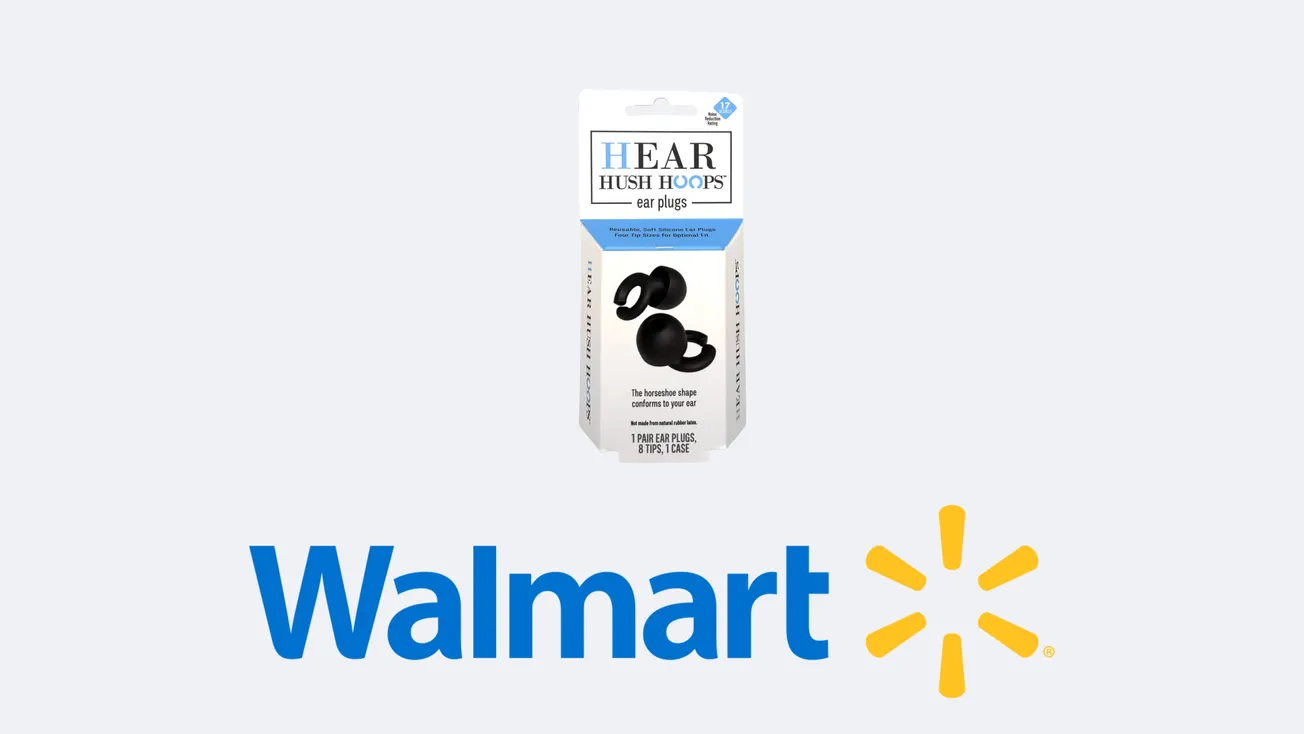 Walmart to carry new HEAR Hush Hoops at stores across the U.S.