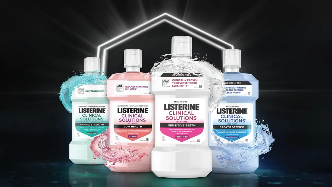 Listerine extends Clinical Solutions line