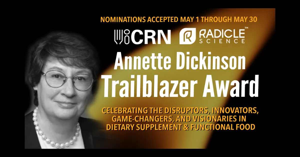 CRN and Radicle Science announce 2025 Annette Dickinson Trailblazer Award